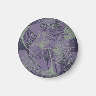 Imã Gingko biloba: padrão de colheita de abstrato.