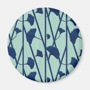 Imã ginkgo azul