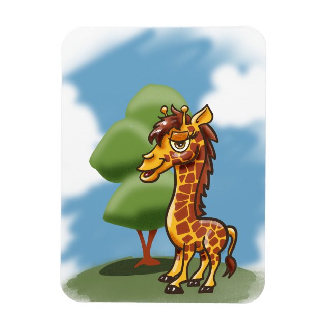 Ímã Girafa (Vertical)