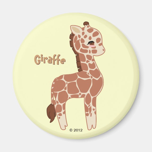Imã Girafa Custa (Frente)