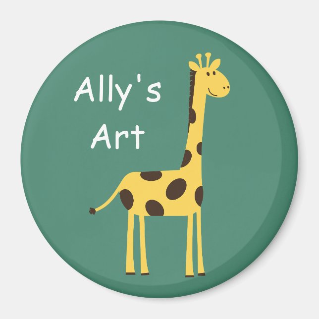 Imã Girafa Custa (Frente)