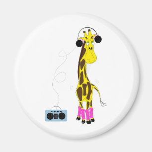 Imã Girafa da dança
