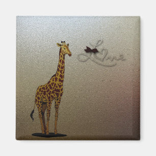 Imã Girafa Dourado