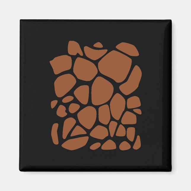 Imã Giraffe Impressão Easy Diy Halloween (Frente)