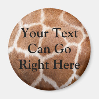 Imã Giraffe Impressão Magnet