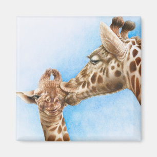 Imã Giraffe Magnet