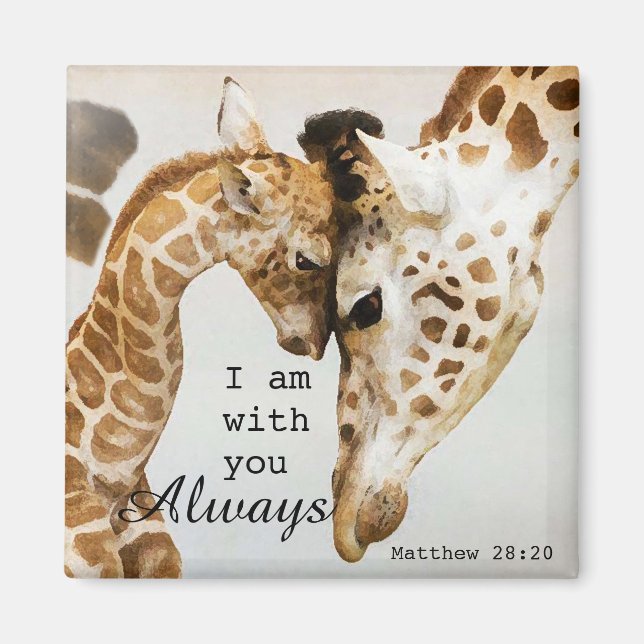 Imã Giraffe Magnet (Frente)