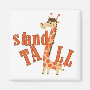 Imã Giraffe Stand Tall