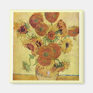 Imã Girassóis de Van Gogh