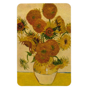 Ímã Girassóis de Vincent van Gogh, 1878