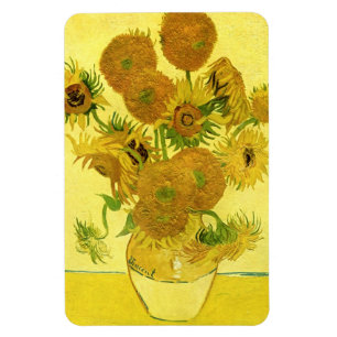 Ímã Girassóis em Vase Van Gogh Fine Art
