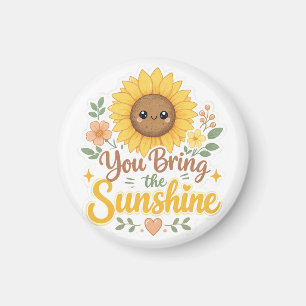 Imã Girassol : Você Traz o Brilho do Sol