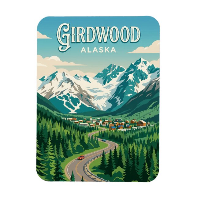 Ímã Girdwood EUA (Vertical)