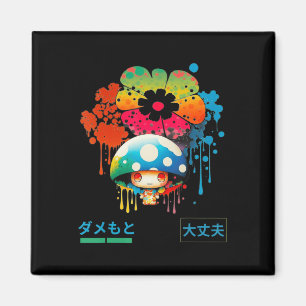 Imã Gíria de anime Frase japonesa Moda street style 