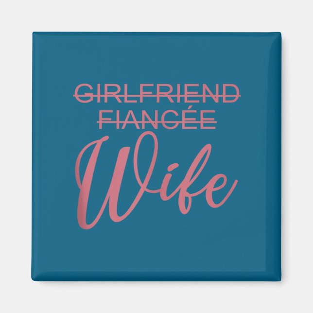 Imã Girlfriend Fiancée Wife, Wedding, Just Married, Ma (Frente)