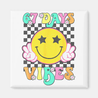 Imã Girls 67 Days Vibes Funny Happy 67 Days Of School