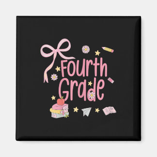 Imã Girls Fourth Grade Coquette Bow Pink Preppy Ck To