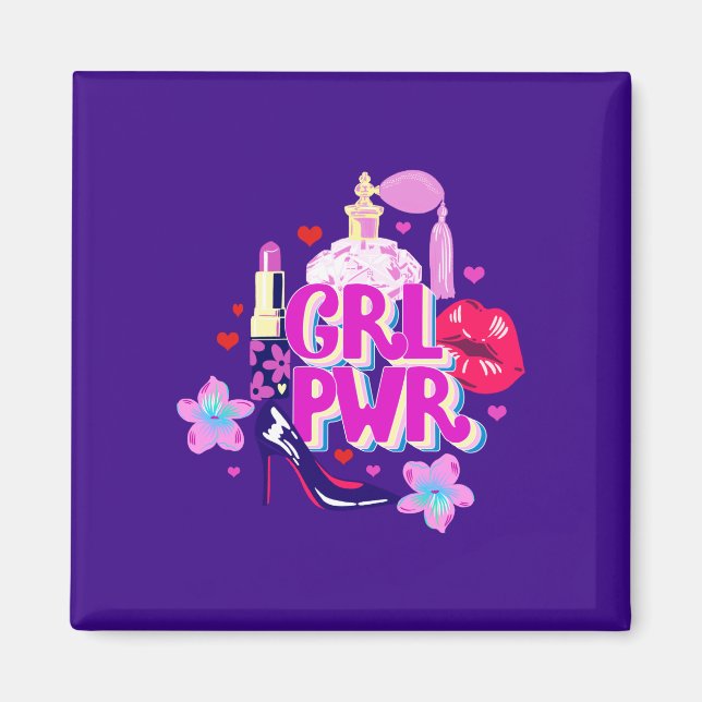 Imã Girls Power (Frente)