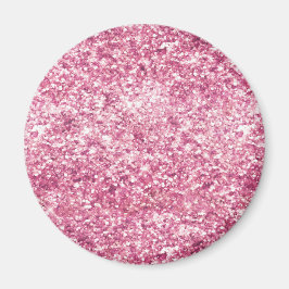 Imã Girly Pink Glitter Confetti