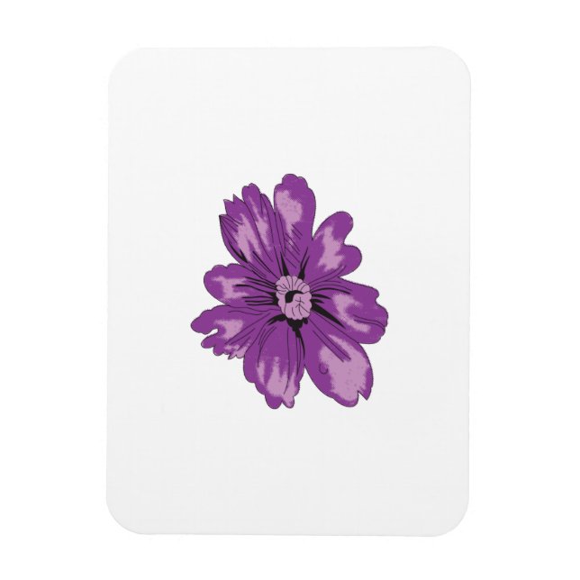 Ímã Girly Style, Light EggPlant, Cedar Branqueado (Vertical)