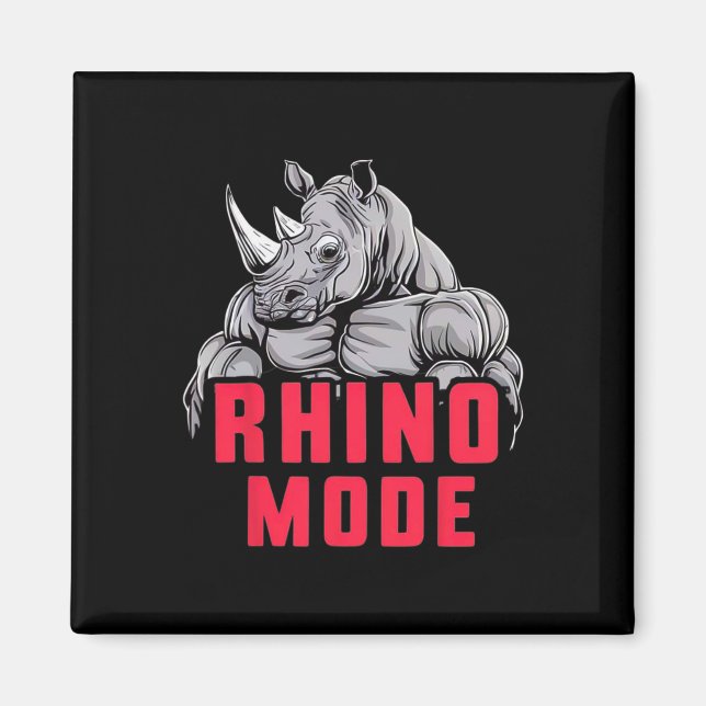 Imã Giro de Malhação do Modo Rhino Funny Bodybuilding (Frente)