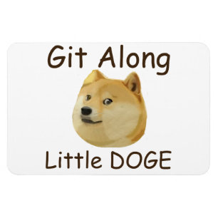 Ímã Git ao longo do DOGE pequeno