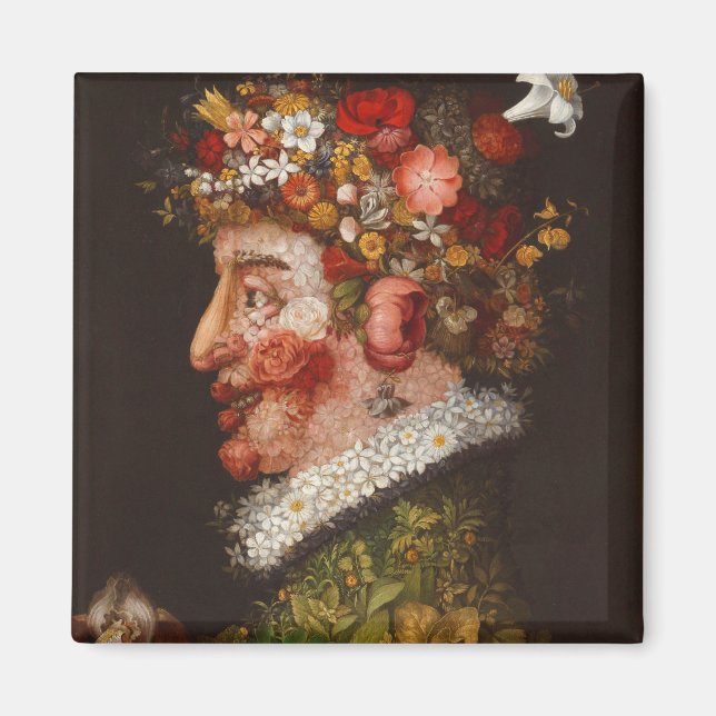 Imã Giuseppe Arcimboldo - La Primavera (Frente)