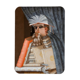 Ímã Giuseppe Arcimboldo - O Bibliotecário