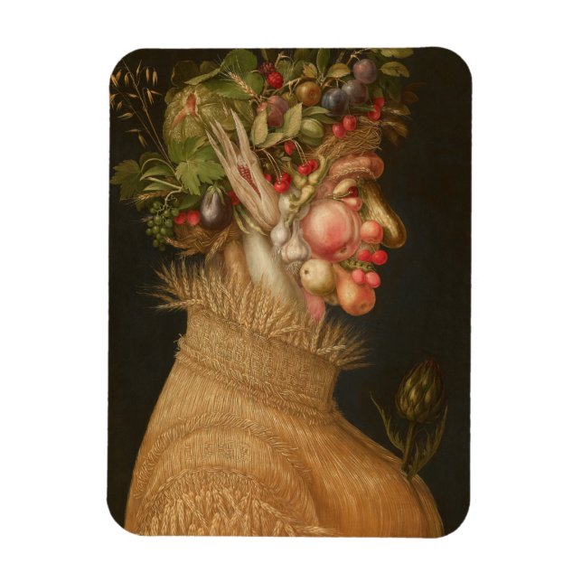 Ímã Giuseppe Arcimboldo - Verão (Vertical)