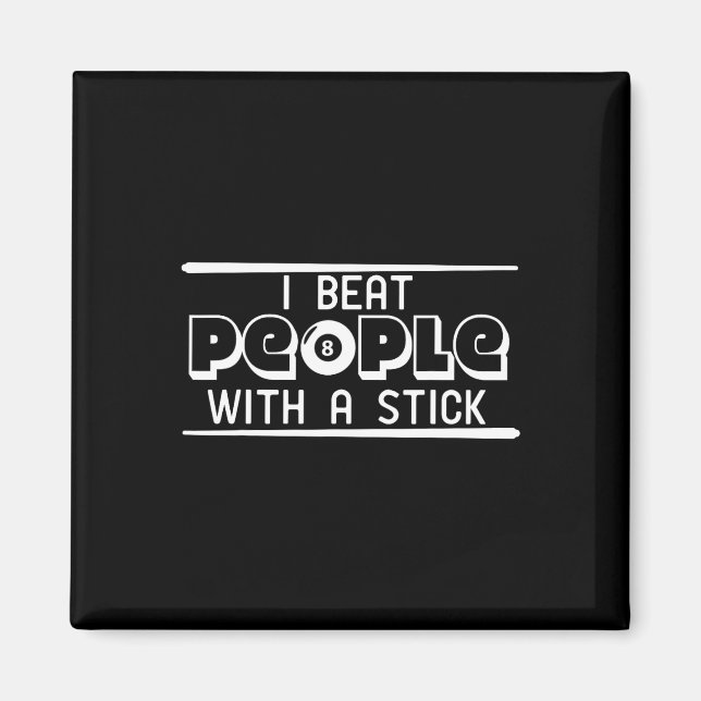 Imã Giz em rack do Bar do Snooker Cue Stick Mesa (Frente)