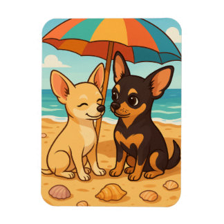Ímã Gizmo in Love – Beach Day with His Sweetheart