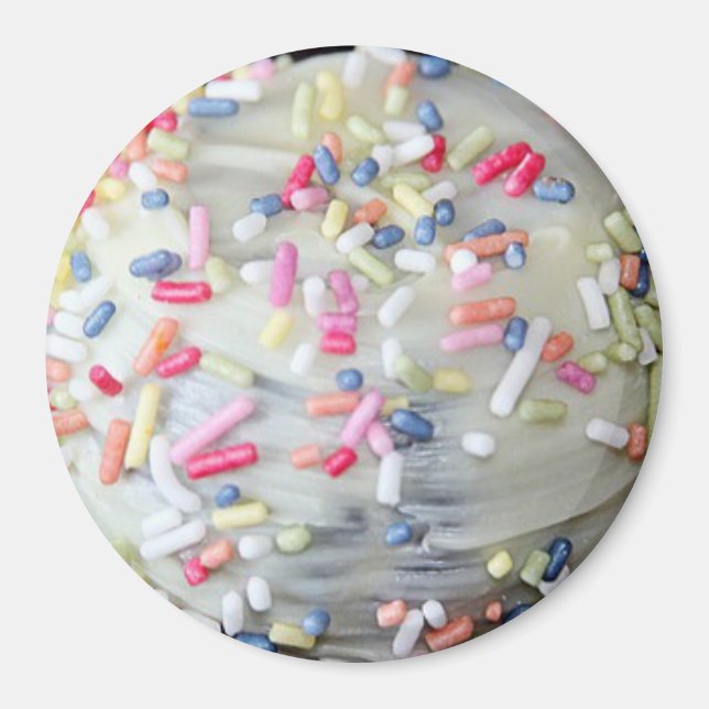 Imã Glacé branco de baunilha e ímã de aspersores (Frente)