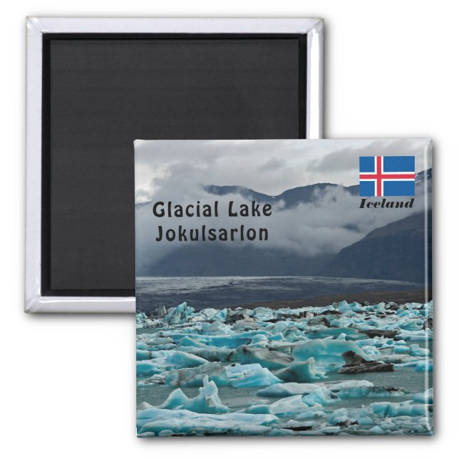 Imã Glacial Lake Jokulsarlon - Islândia (Frente)