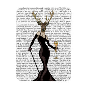 Ímã Glamour Deer in Black