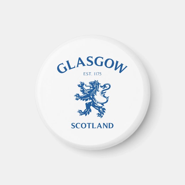 IMÃ GLASGOW, ESCÓCIA (Frente)