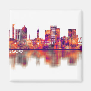 Imã Glasgow Scotland Skyline