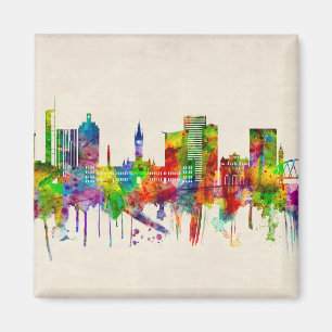 Imã Glasgow Scotland Skyline