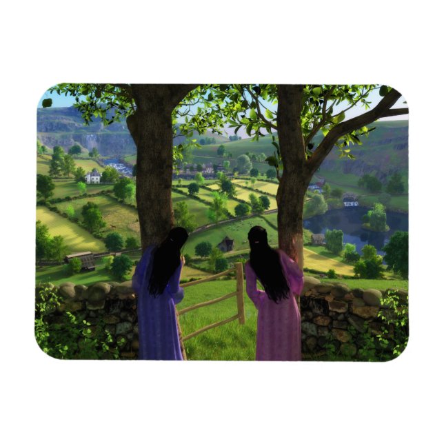 Ímã Glen of the Twins Flexible Magnet (Horizontal)