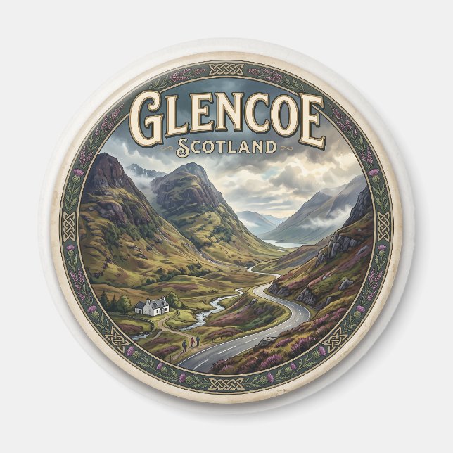Imã Glencoe Escócia (Frente)