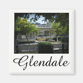 Imã Glendale, Estação de Gás na Praça Adams, Califórni