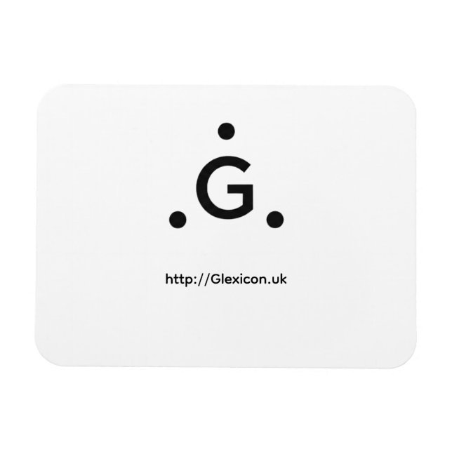 Ímã Glexicon UK Foto  (Horizontal)