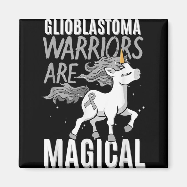 Imã Glioblastoma Multiforme Warrior Grade Iv Astrocyto (Frente)