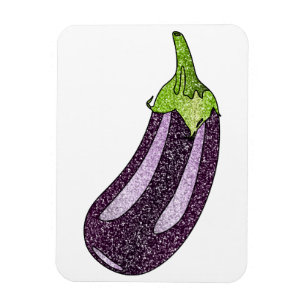 Ímã Glitter EggPlant