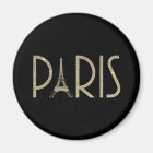 Glitter PARIS Magnet