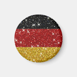 Imã Glitters Germany Flag com Sparkles