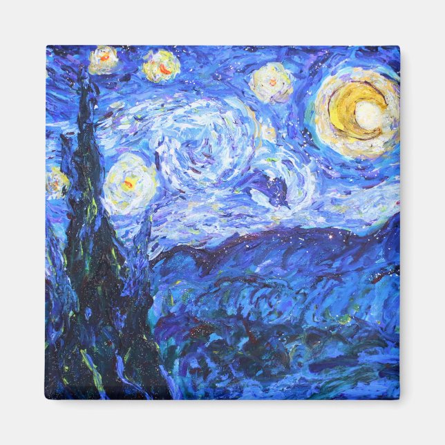 Imã Glittery Night Magnet (Frente)