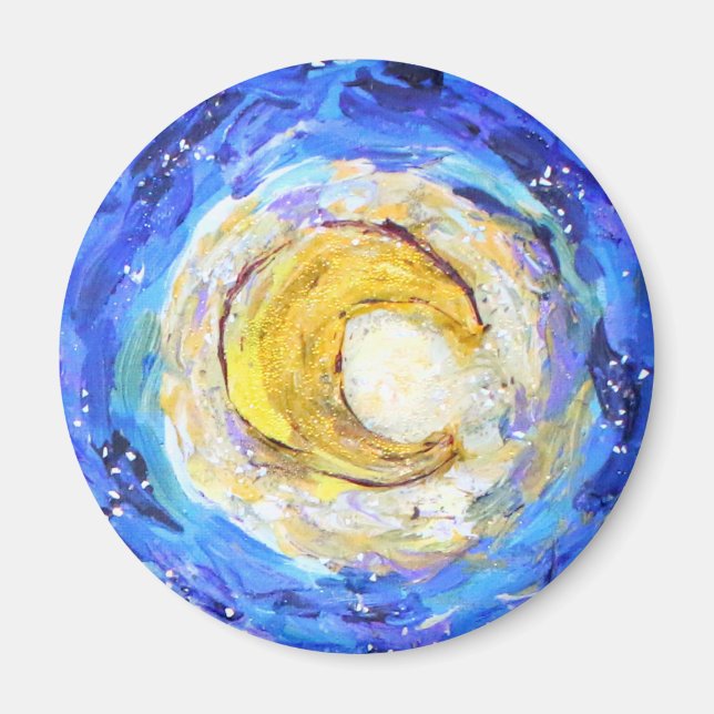 Imã Glittery Night Magnet (Frente)