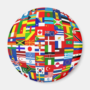 Imã Globo da bandeira
