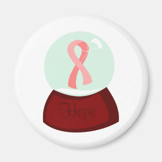 Imã Globo de Fita Rosa
