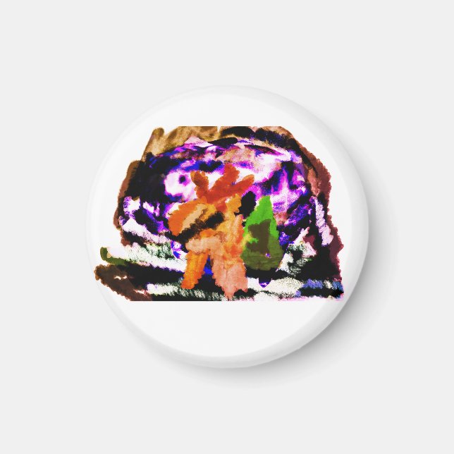 Imã Globo de neve (Frente)